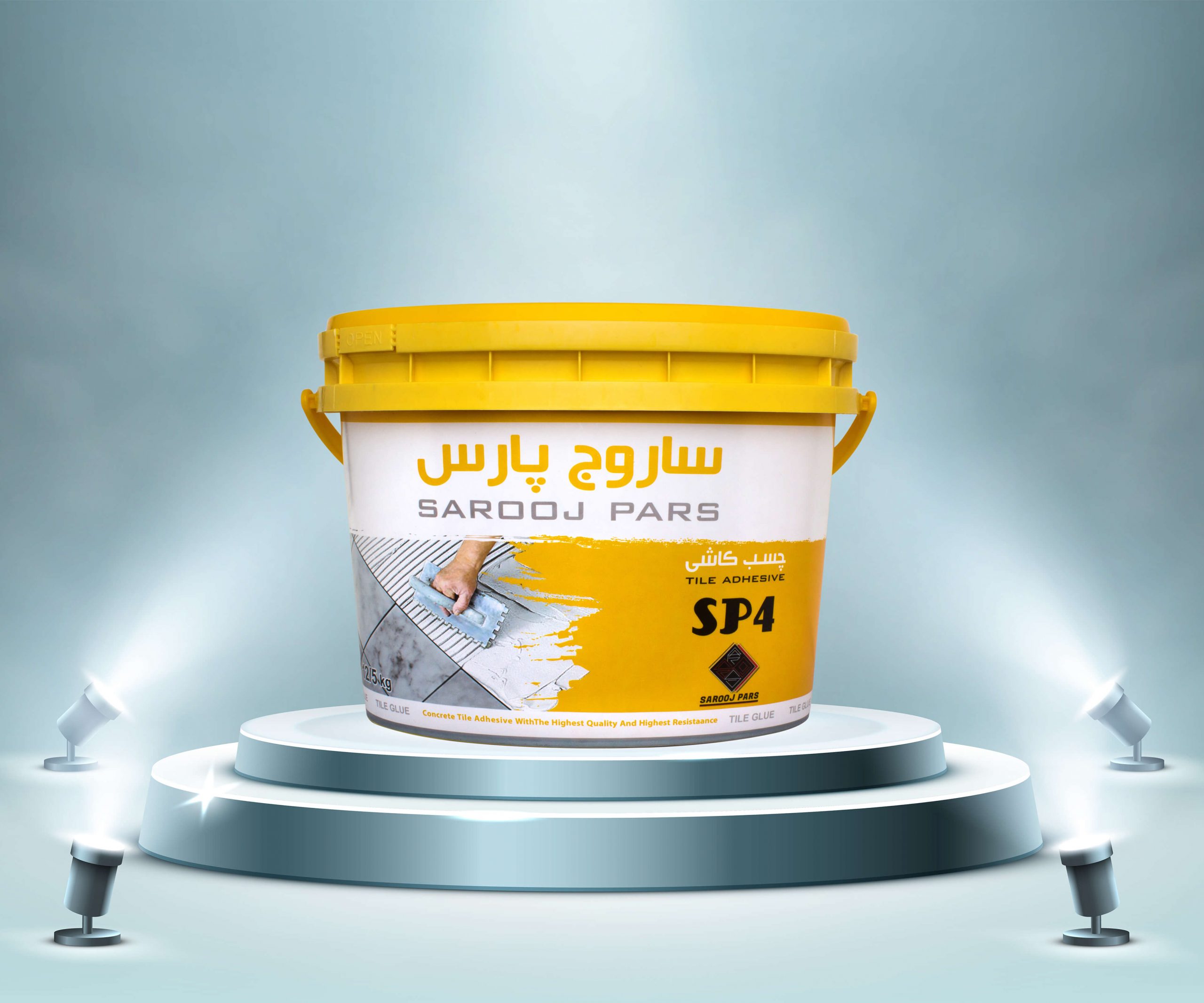 ساروج پارس چسب کاشی - چسب کاشی sp4